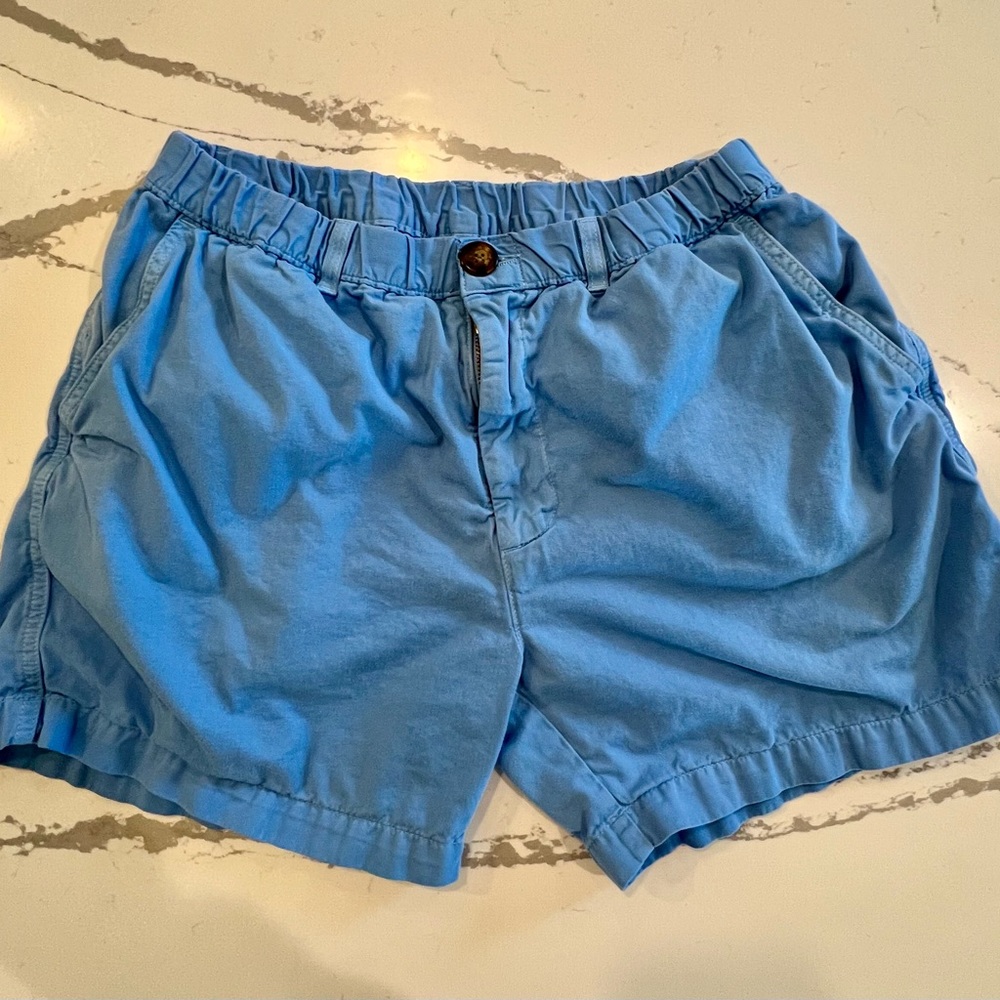 Light Blue Chubbies shorts size Medium.  Gently used.  No rips or stains.